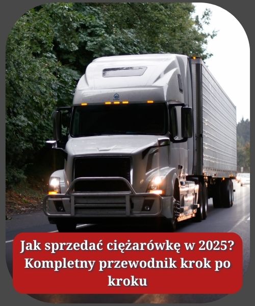 Jak sprzedać ciężarówkę w 2025? Kompletny przewodnik krok po kroku